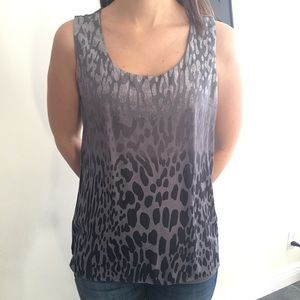 NY&Co Ombré Animal Print Top